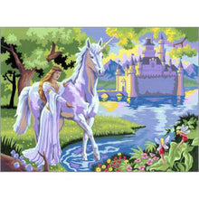 Load image into Gallery viewer, Royal Langnickel Painting by Numbers Large Fairy Castle