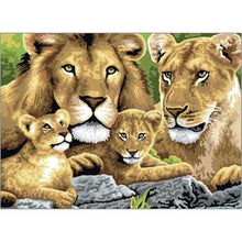 Load image into Gallery viewer, Royal Langnickel Painting by Numbers Large Pride of Lions