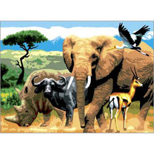 Load image into Gallery viewer, Royal Langnickel Painting by Numbers Large African Animals