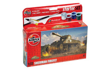Load image into Gallery viewer, Airfix 1:72 Sherman Firefly - Starter Set