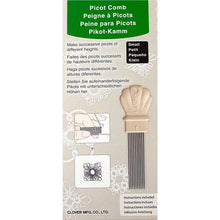 Load image into Gallery viewer, Clover Picot Comb Small
