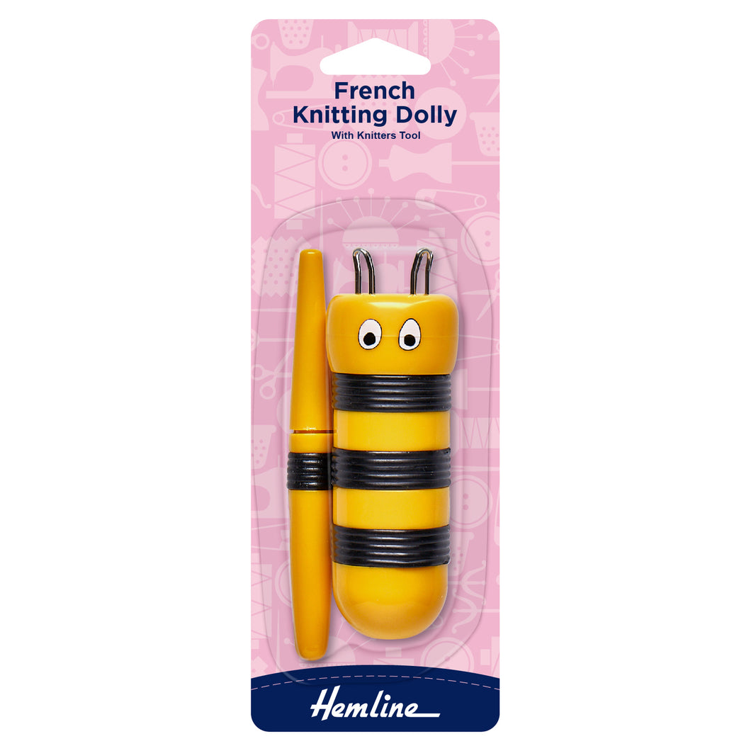 French Knitting Dolly with Tool