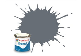 Humbrol Enamel - No 5 Dark Ad Grey - Gloss - Tinlet (14ml) - AA0059