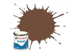 Humbrol Enamel - No 98 Chocolate - Matt - Tinlet (14ml) - AA1081