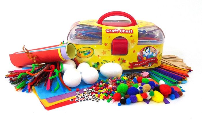 Crayola - Large Craft Chest - Ages 4+