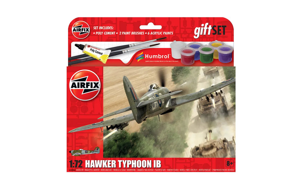 Airfix - 1:72 Hawker Typhoon IB - Medium Starter Set