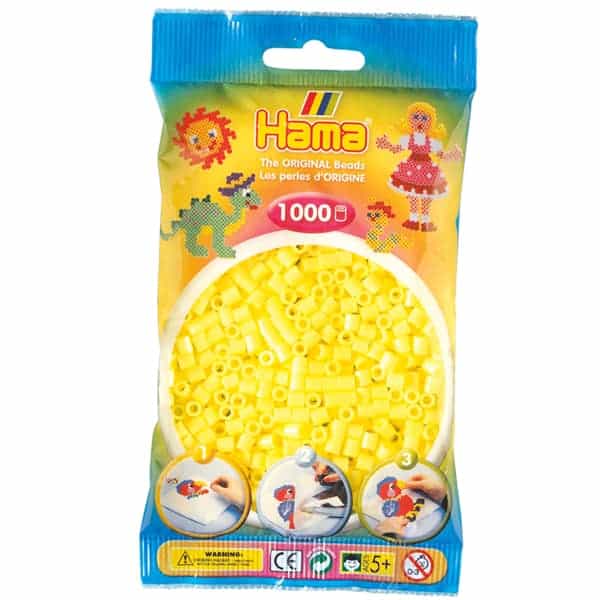 Hama Midi Beads - 207-43 - Pastel Yellow