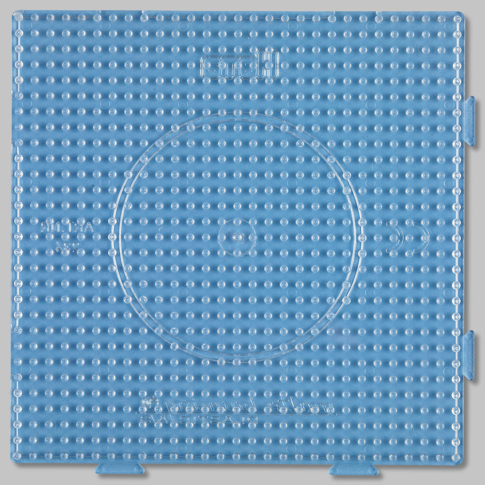 Hama Beads Large Transparent Square Pegboard