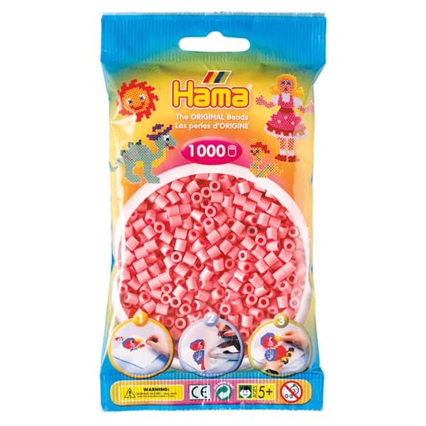 Hama Midi Beads - 207-06 - Pink