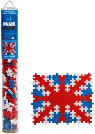 Plus Plus Tube (100pcs) Union Jack