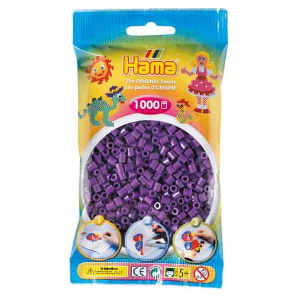 Hama Midi Beads - 207-07 - Purple