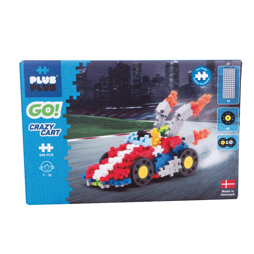 Plus Plus - Go Crazy Cart 240pcs