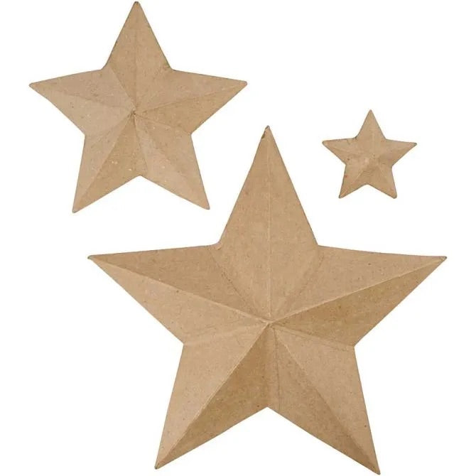 Christmas Star to Hang 3pcs