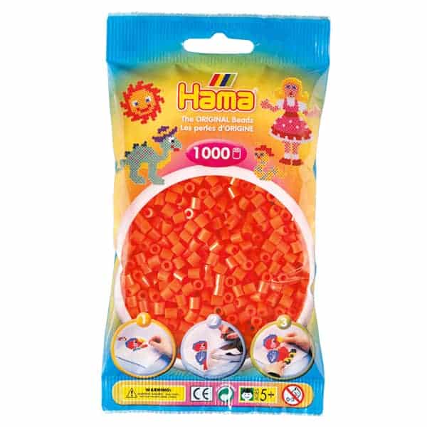 Hama Midi Beads - 207-04 - Orange