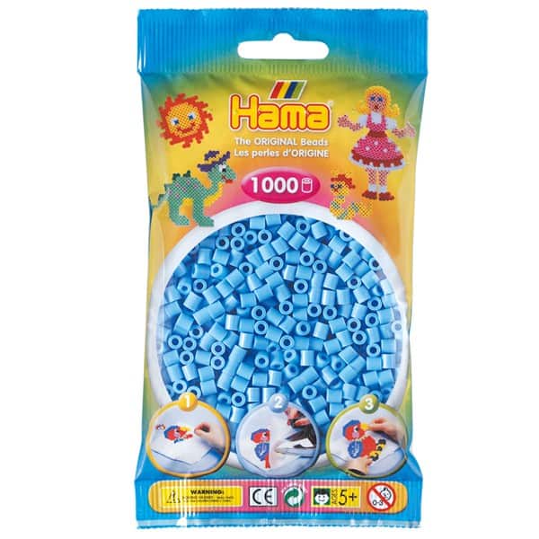 Hama Midi Beads - 207-46 - Pastel Blue