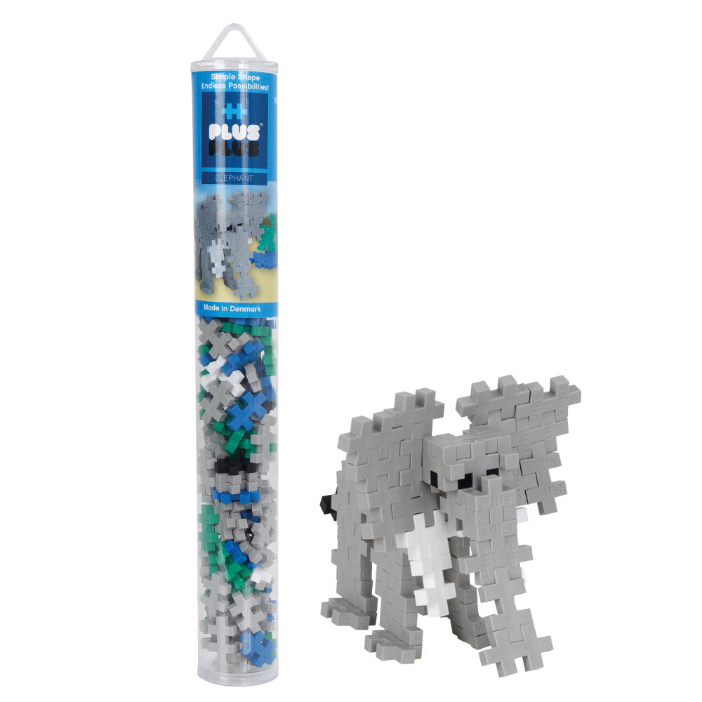 Plus Plus Tube (100pcs) Elephant