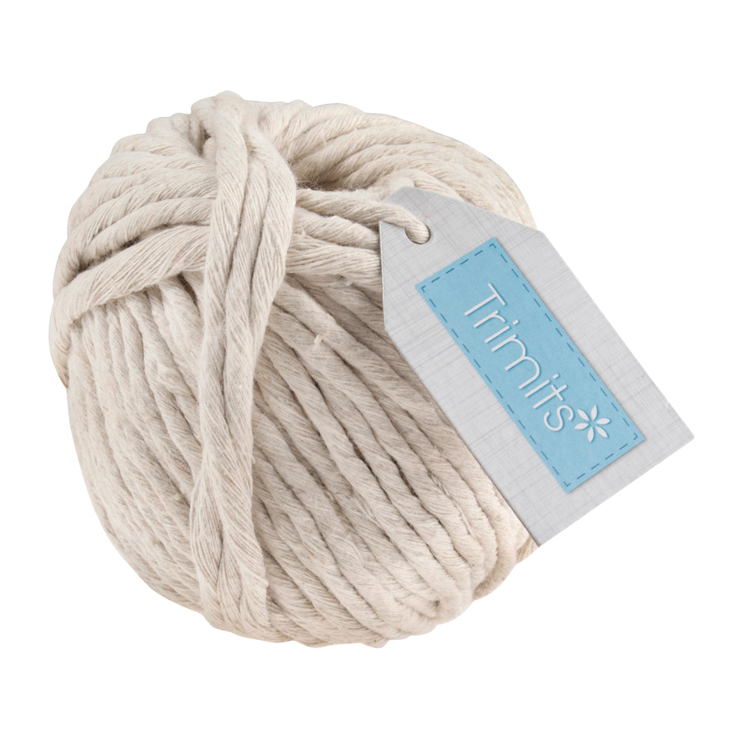 Macramé Cord: Cotton: 50m x 4mm: