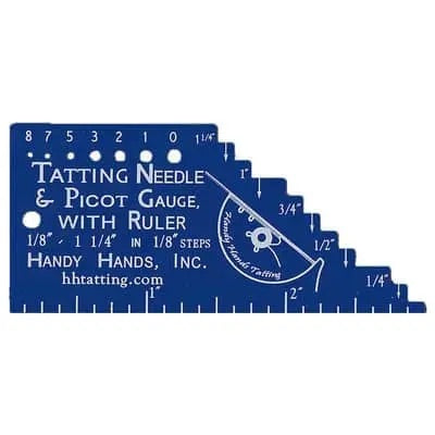 Tatting Gauge - Blue Berry