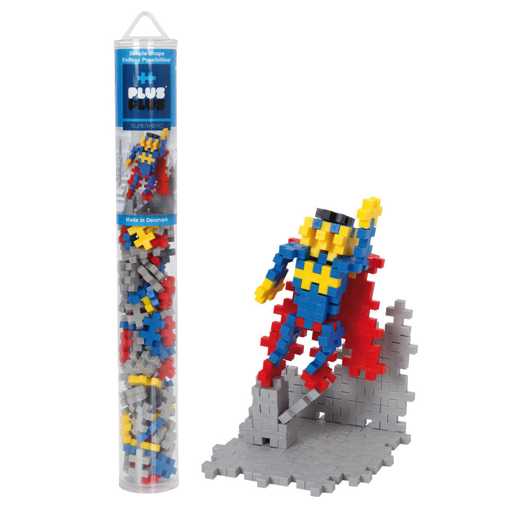 Plus Plus Tube (100pcs) Superhero