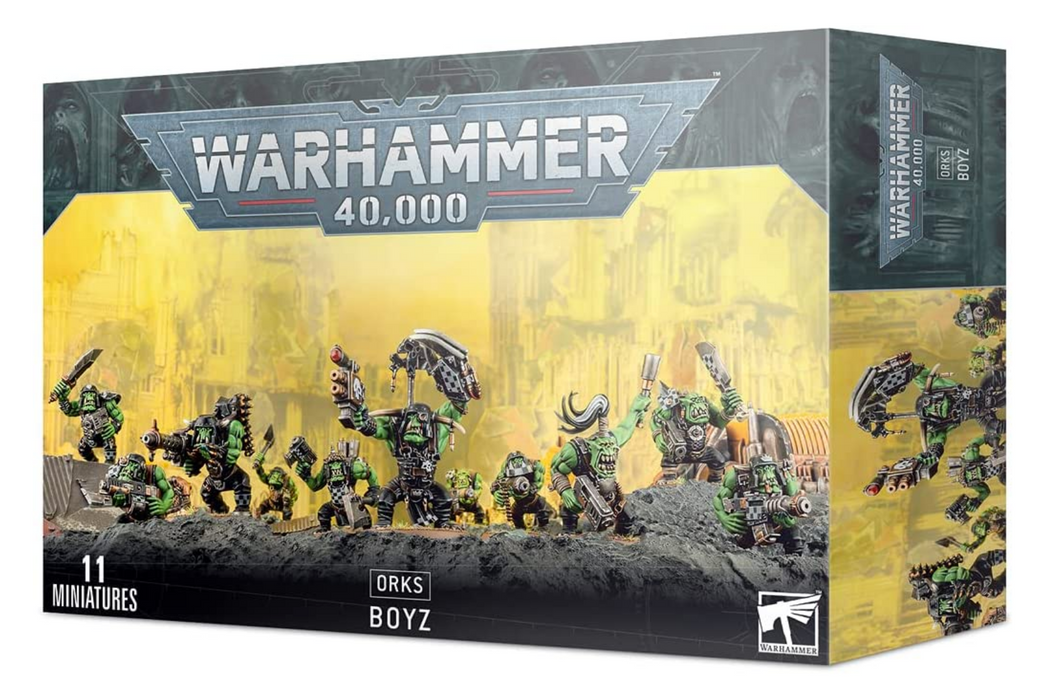 Ork Boyz - Warhammer 40.000 - 11 Miniatures - Box Set