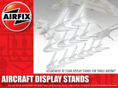 Airfix - Assortment Aircraft Single Clear Stands - AF1008